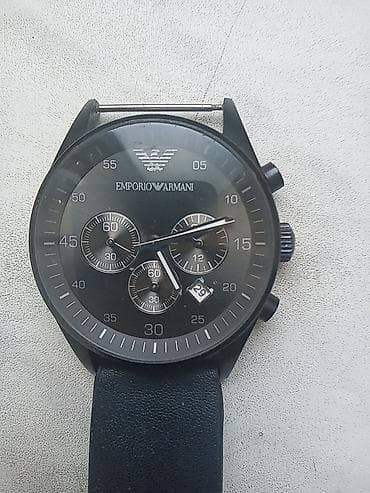 Qol saatı, Emporio Armani, rəng - Qara