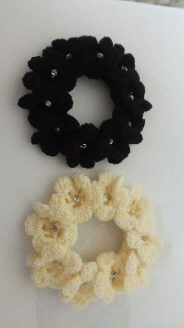 tek qaş: Sac rezinleri oz el isimdir, sacda cox gozel gorunuse malikdir — 4