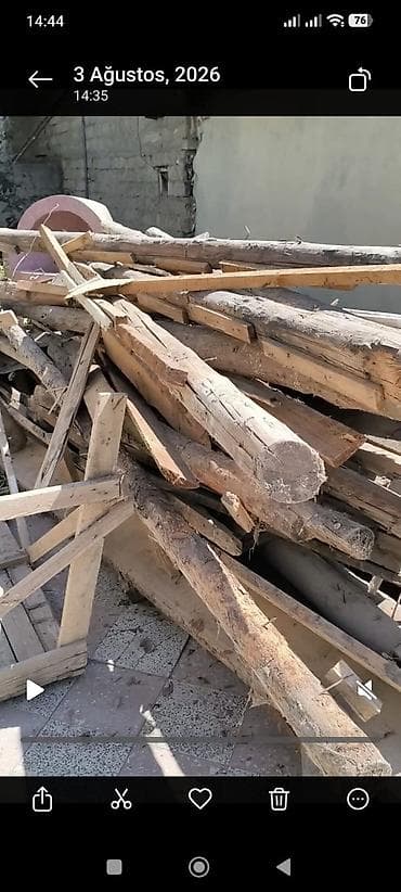taxt doweyi: Taxta materialları – müxtəlif ölçülü şalban, dirək və lövhə qarışığı — 3