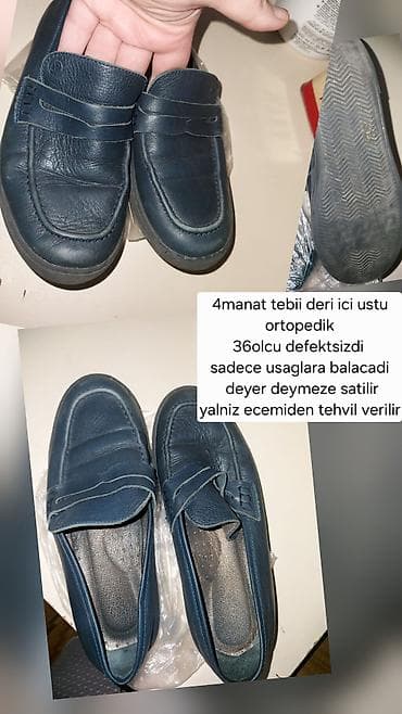 tufliler 2022: Rəng - Göy Tuflilər, Ölçü: 36, Oğlan üçün — 1