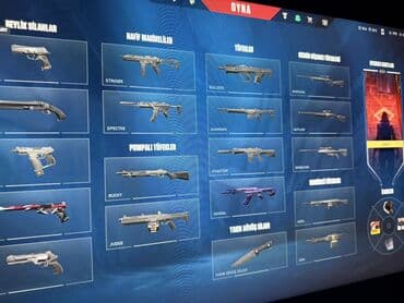 Hesabı oynamadığım üçün satıram exo vandal var bp ghost var tr