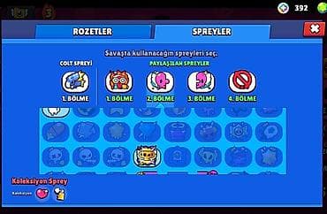se pro: Brawl Stars hesabı !! Hesab ilk verilmir!! - Kupa yolu: 16.188 - — 5