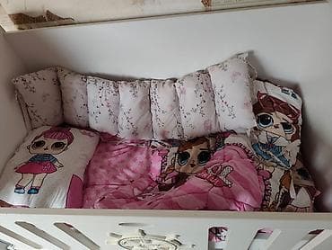 carpayi demiri: Oğlan və qız üçün, Çarpayı, Matras ilə, Siyirməli — 4