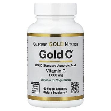 California Gold Nutrition Gold C – Vitamin C, 1,000 mq, 60 bitki lalafo.az -da California Gold Nutrition Gold C – Vitamin C, 1,000 mq, 60 bitki