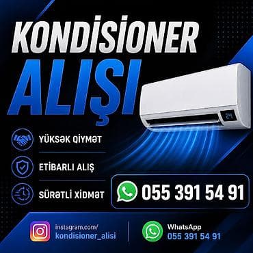 islenmis qapi pencere: Xidmət: Kondisioner alışı Təsvir: - İstənilən marka və model məişət — 1