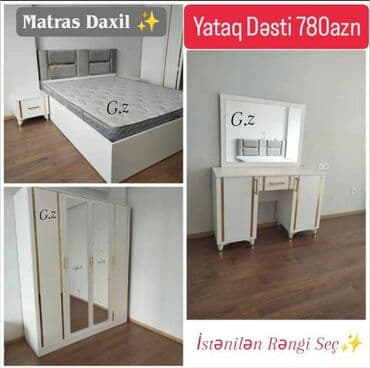 *Yataq Dəsti 💫780Azn* ✔️İstehsal Rusiya Laminat 18/lik qalınlıqda