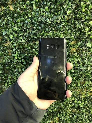 samsung s8 qiyməti: Samsung Galaxy S8, 64 GB, rəng - Qara, Sensor, Barmaq izi, Face ID — 2