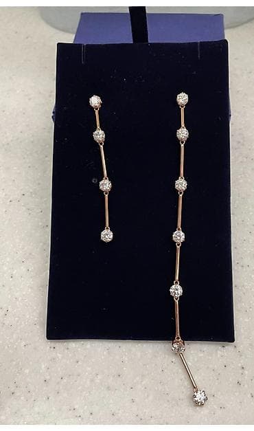 Ювелирные изделия: Серьги, Swarovski, Платная доставка — 4