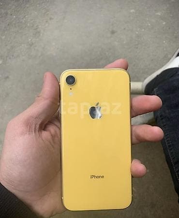 iphone x bu: IPhone Xr, Sarı, Simsiz şarj — 1