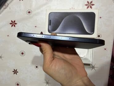 iphone 6 ekran: IPhone 15 Pro, 256 GB, Blue Titanium, Simsiz şarj — 3