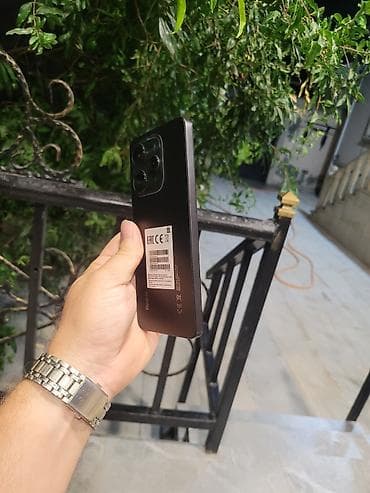 redmi c 15: Redmi Note 14, 256 GB, rəng - Qara, Barmaq izi, Face ID — 7