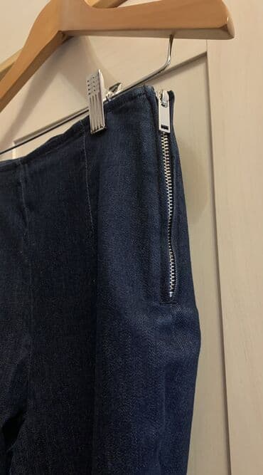 polşanın qadın şalvarları: Джинсы женские, в отличном состоянии, размер 38, зауженные, от Massimo — 2