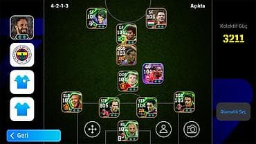 Efootball pes hesabı.Real alıcılar narahat elesin.4 bombacı 2si hem — 1