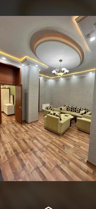 sarayda kiraye: Tam mebellı mənzil – geniş və işıqlı - Zövqlə dizayn edilmiş zal — 1