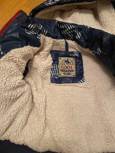 i̇sti uşaq şalavarları: Uşaq qışı üçün qalın kürk astarlı qış gödəkçəsi - Brend: COOL — 2