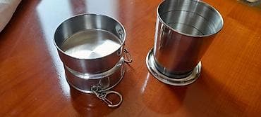 das stekan: Stəkanlar, rəng - Gümüşü, 200 ml — 2