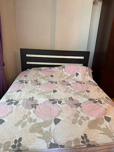 taxta komod: İşlənmiş, İkinəfərlik çarpayı, Bazasız, Matras ilə, Siyirməsiz, Türkiyə — 1