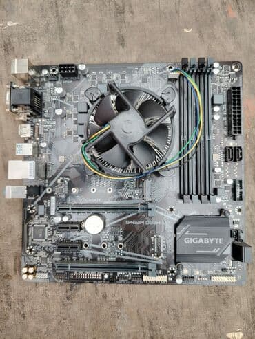 plata ddr3: Ana Platası Gigabyte B 460 M, İşlənmiş — 1