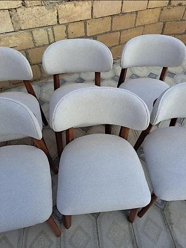 Qonaq otağı üçün, Yeni, Qatlanmayan, rəng - Boz Stul