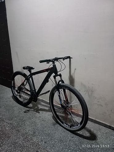 MTB velosiped – Sport Time 29” - Çərçivə: alüminium, qara‑boz rəngdə — 1