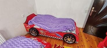 kohne mebellerin alinmasi: Salam. Uşaq mebel dəsti satılır 2-ci əl. 2 avtomobil yatağı matras ilə — 4