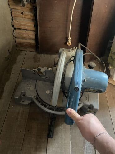 Qapılar və aksessuarlar: Miter (kəsmə bucaqlı) elektrik mişarı - Materiallar: ağac, MDF, taxta — 1