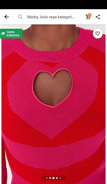 женские розовые кофточки: Kofta trendyoldan alınıb. Heç vaxt geyinilməyib, yenidir . etiketi — 5