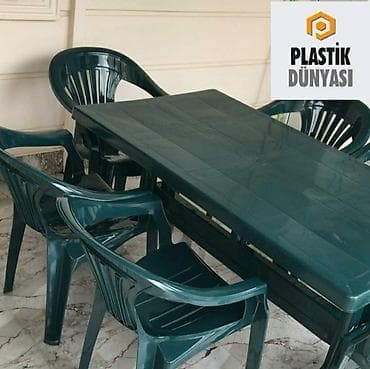 Çox keyfiyyətli və davamlı masa oturacaq dəsti👍