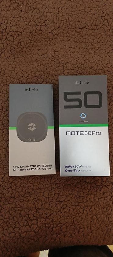 samsung note 500: Infinix Note 50 Pro, 256 GB, rəng - Qara, Simsiz şarj — 3