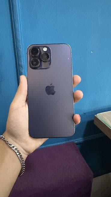 14 pro silver: IPhone 14 Pro, Deep Purple, Simsiz şarj — 2