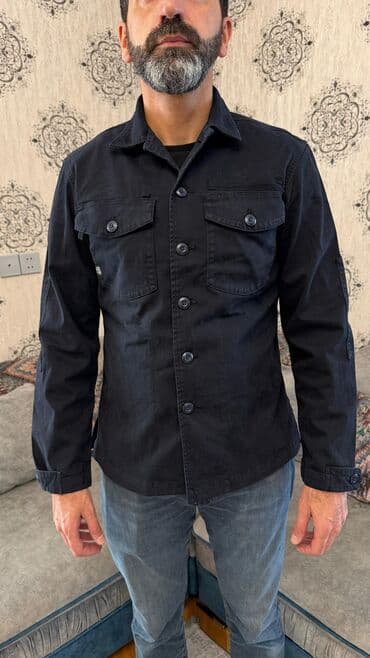 Женская одежда: Casual kişi pencəyi Marka - Freesoul Rəng - tünd göy Ölçü - L (boy — 7