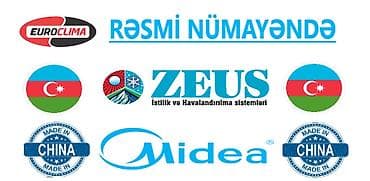 lalafo az vito: Kondisioner Midea, Yeni, 100-dən çox kv. m, Split sistem, Ödənişli quraşdırma — 9
