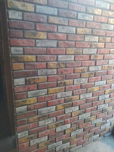 kafelin: Dekorativ kərpic panelləri – interyer və eksteryer üçün - Material — 1