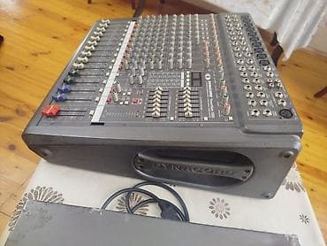dvd satisi: Komplekt satılır.Dynacord PowerMate 1000 səs pultu (powered mixer) — 4