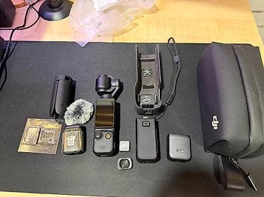 DJI Osmo Pocket 3 Creator Combo – Təzə kimidir | 32 GB kart Satılır lalafo.az -da DJI Osmo Pocket 3 Creator Combo – Təzə kimidir | 32 GB kart Satılır