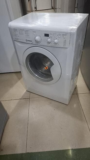 SAMİRƏ kod 30 🦋 Indesit paltaryuyan maşın – ağ rəng - Yükləmə həcmi