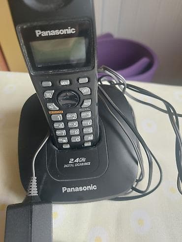 Məişət texnikası: Stasionar telefon Panasonic, Simsiz, Yeni — 2