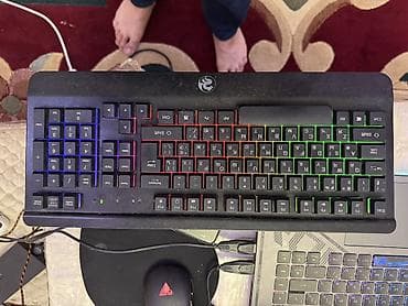 ucuz notebook kampanya: Tam ölçülü, simli oyun klaviaturası - Dil: Azərbaycan (kiril — 1