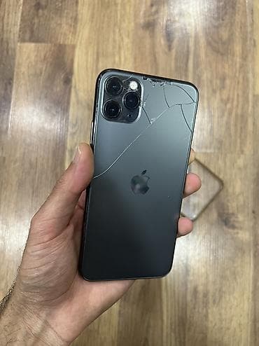 IPhone 11 Pro Max, 64 GB, Alpine Green, Simsiz şarj, Face ID, Sənədlərlə