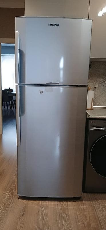 fastnet internet azerbaijan: 2 qapılı Hitachi Soyuducu Satılır, rəng - Gümüşü — 1