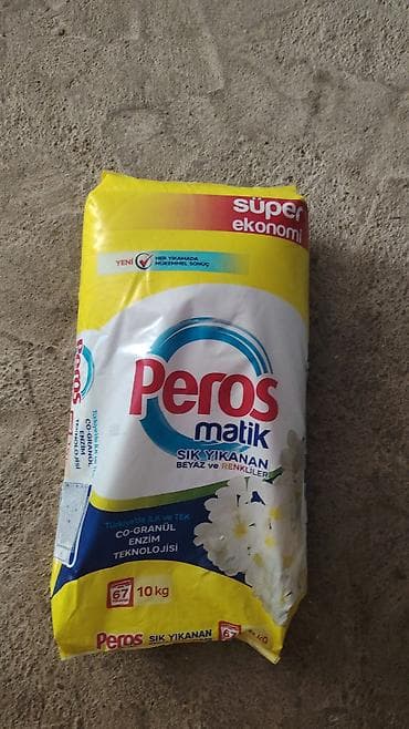 Peros Matik toz yuyucu — “Sık Yıkanan” seriyası - Tətbiq: ağ və at lalafo.az Peros Matik toz yuyucu — “Sık Yıkanan” seriyası - Tətbiq: ağ və