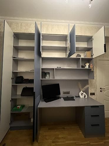 ofis desti: Hündürlük-2.65 sm En-2.40 sm Material- MDF Otağa başqa mebel — 3