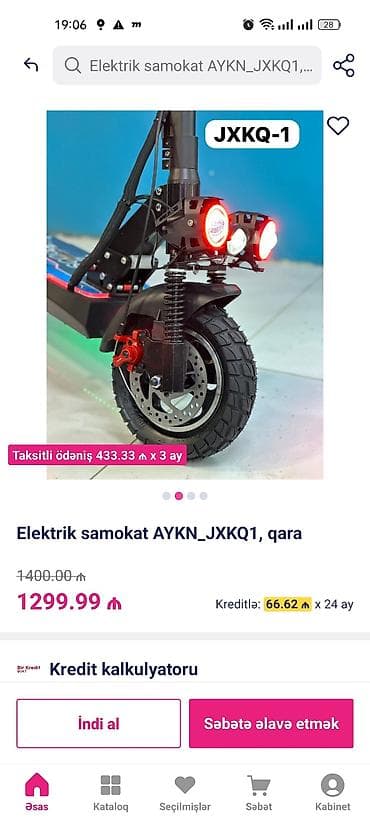 scooter az: SALAM DİQQƏTLƏ OXUYUN Skuter 1400 manata 2 ay qabağ alınıb maraglana — 10
