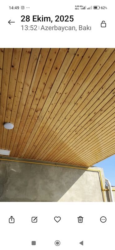 Tikinti daşları: Ağac astarlıq (vagonka) lövhələr - Material: təbii iynəyarpaqlı ağac — 2