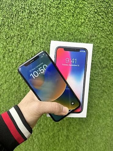 iphone x ekran sekilleri: IPhone X, 64 GB, Space Gray — 1