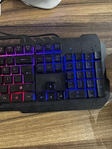 kablolar: Rampage GK cihazlı tam ölçülü oyun klaviaturası - Brend/model — 1