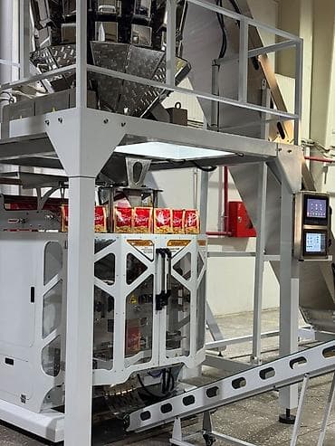 Paketləmə aparatları: ProETA istehsalı atius QS -500 şaquli paketləmə xətti – 14tərəzili — 3