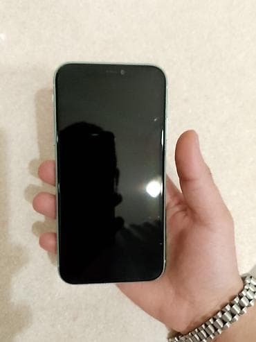 apple macbook: IPhone 11, 64 GB, Yaşıl, Zəmanət, Barmaq izi, Simsiz şarj — 3