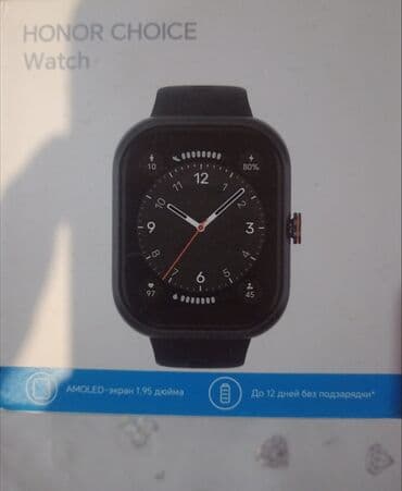 kontakt home honor x9c: Smart saat, Honor, Sensor ekran, rəng - Qara — 2