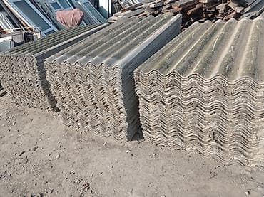 ev dam örtükləri: Şifer, İşlənmiş — 1